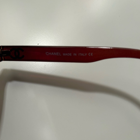 Chanel Logo Round Spring 1993 Sunglasses Brown vintage - Picture 6 of 8